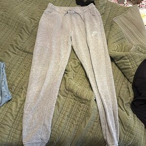 Grey Nike joggers